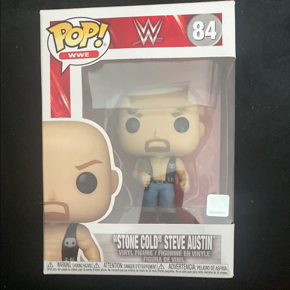 Funko Pop WWE Stone Cold Steve Austin Figure